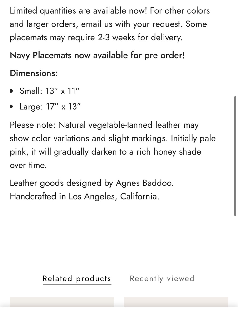 Reserved do not buy 3 Agnes Baddoo Placemats - Picture 3 of 6